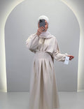 Loya Dress Beige 01