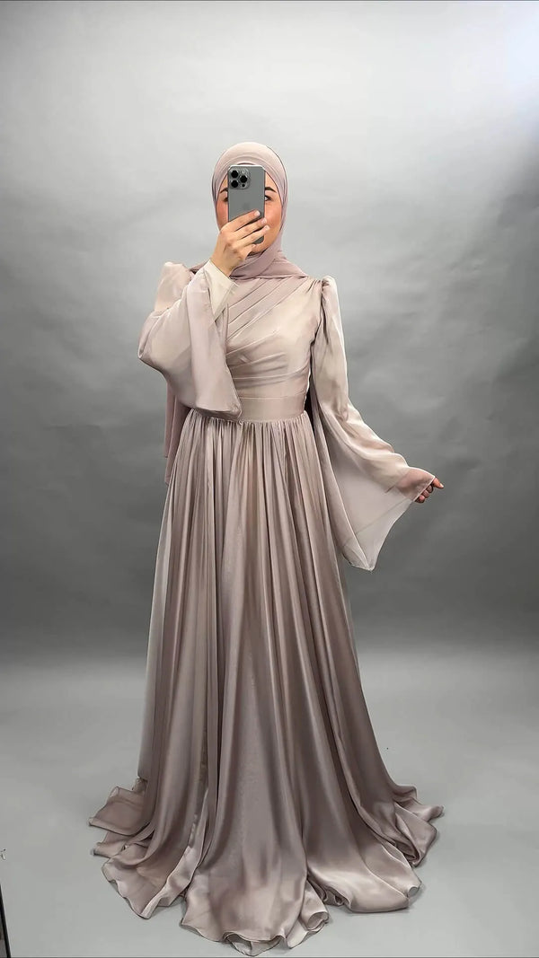 Medina Abendkleid Beige - Semode