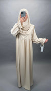 Mila Abaya Set mit Khimar Beige - Semode