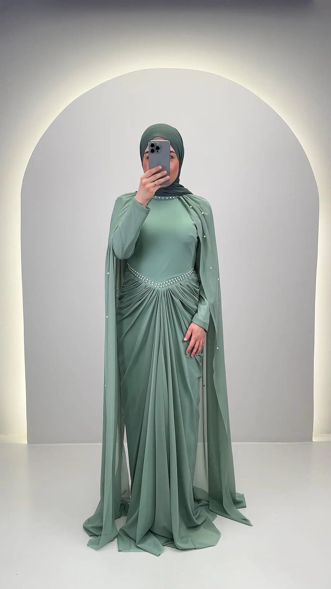 Tiya Evening dress Mint