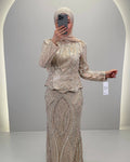 Miyasa Evening dress Beige