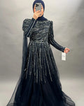 Narin Exclusive Evening dress Dark Blue