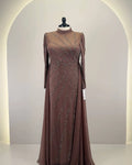 Nayla Evening dress Taupe