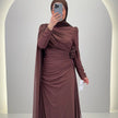 Nila Evening dress Brown