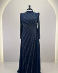 Nayla evening dress dark blue