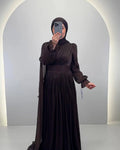 Oysu Evening dress Brown