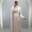 Oysu Evening dress Beige 01