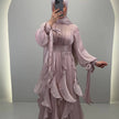 Yaprak Premium Evening dress Pink