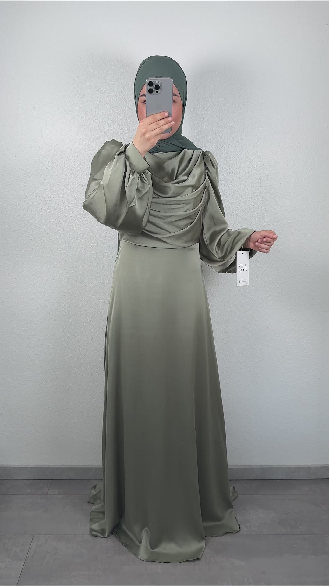 Daisy-Long Abendkleid Khaki