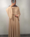 Romina Abaya Beige 2 pieces