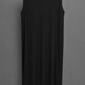 Basic Slip Dress Black