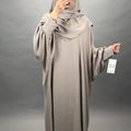 Sila Abaya Set Khimar Taupe