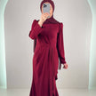 Valeria Evening dress Burgundy