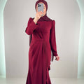 Valeria Evening dress Burgundy