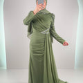 Efila Evening dress Green