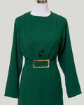 Holly evening dress green